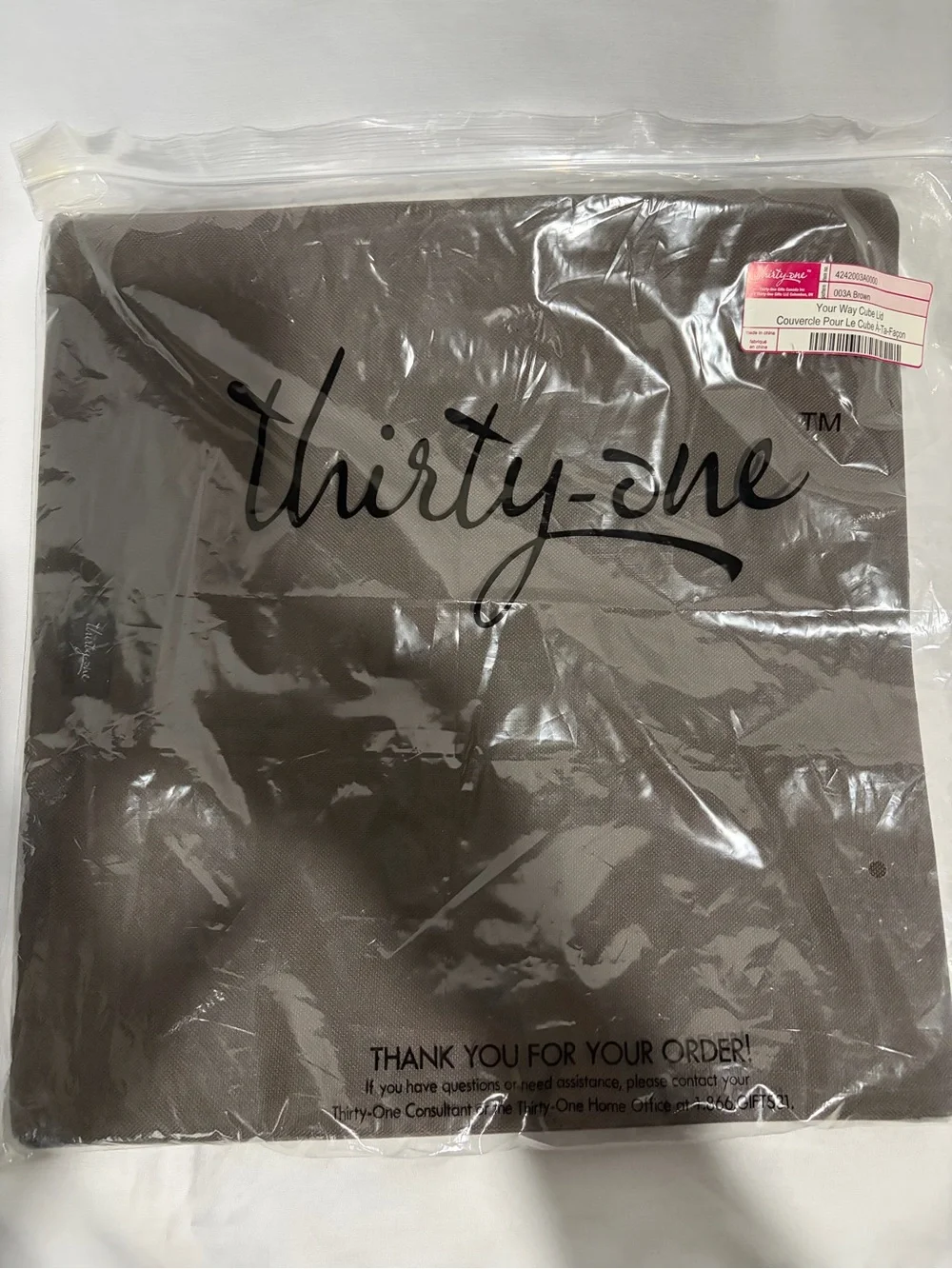 Thirty-one - Your Way Cube Lid - Brown